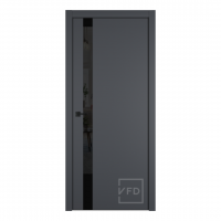 Межкомнатная дверь Urban 1SV Onyx 4х4 /BM Black Gloss - VFD